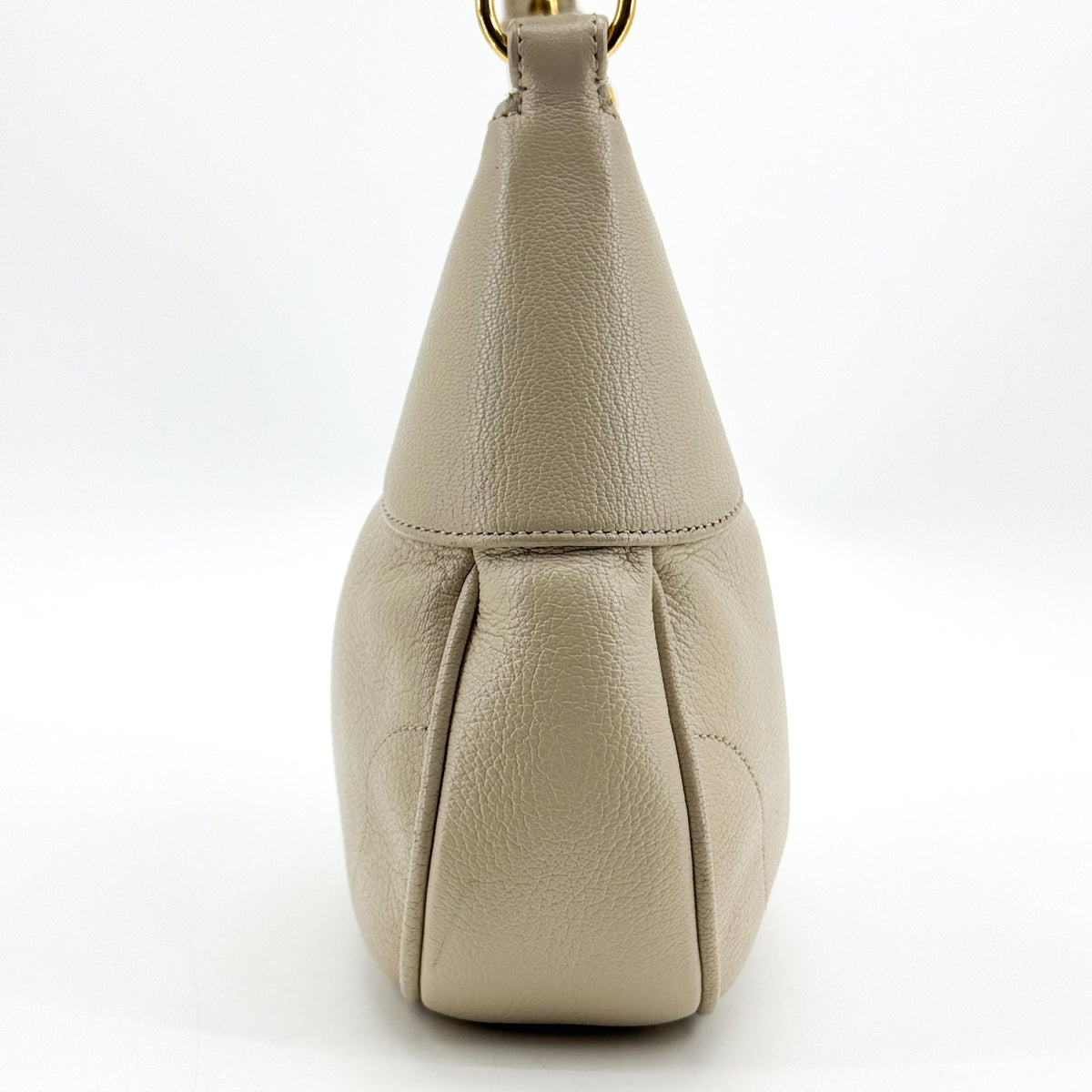 Gucci Aphrodite Leather, Beige, Leather, Shoulder Bag