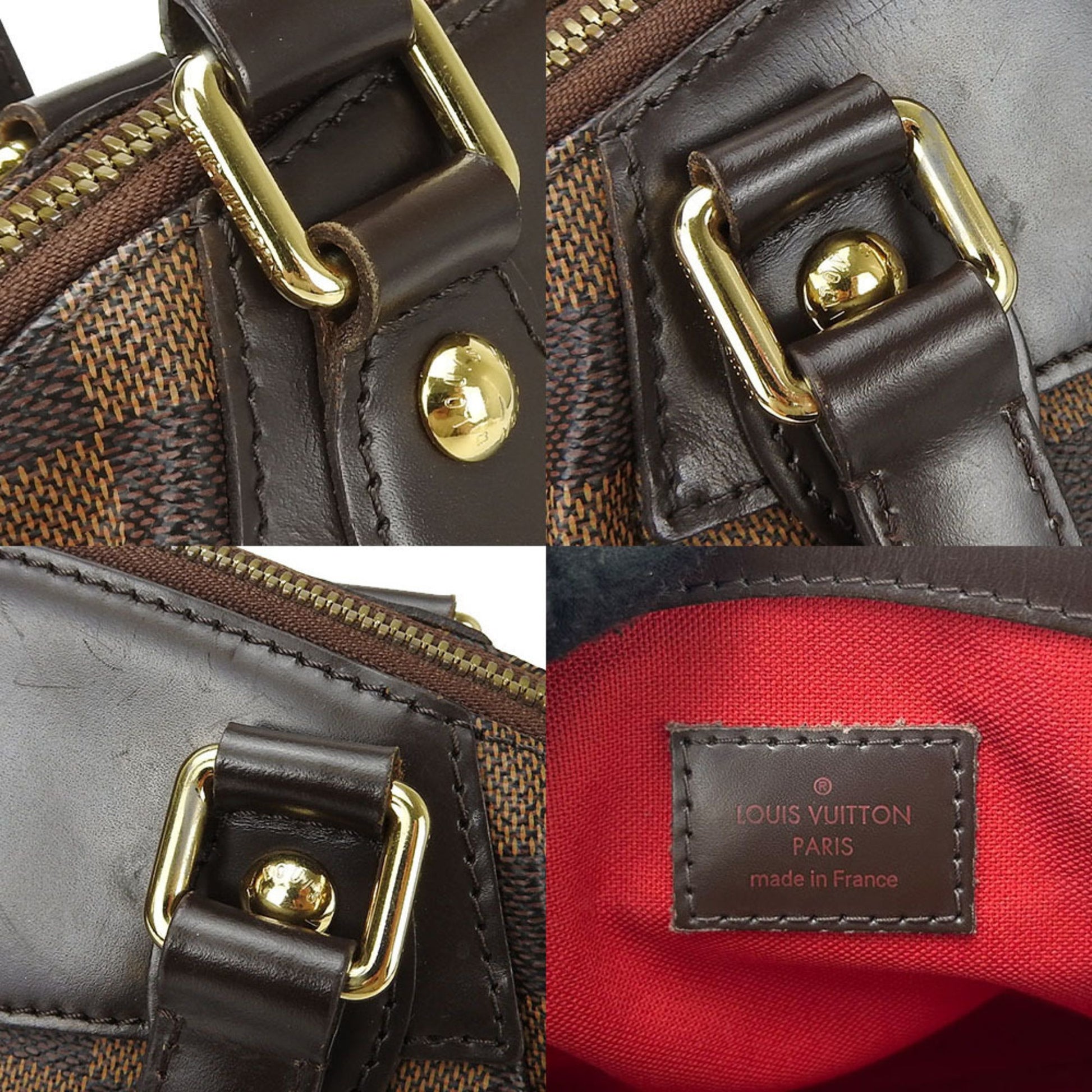 Louis Vuitton Verona, Brown, Canvas, handbag