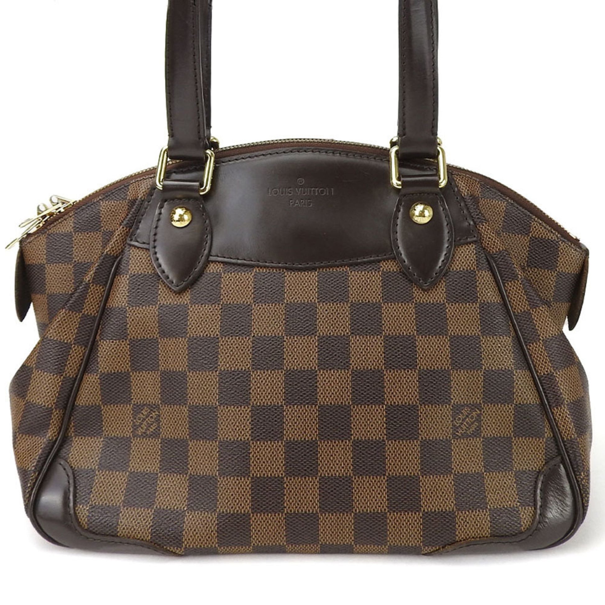 Louis Vuitton Verona, Brown, Canvas, handbag