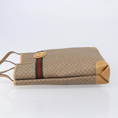 Gucci Sherry Line Tote Canvas, Beige, Canvas, Tote Bag