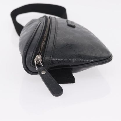 Gucci Belt GG Imprime, Black, Canvas, Handbag