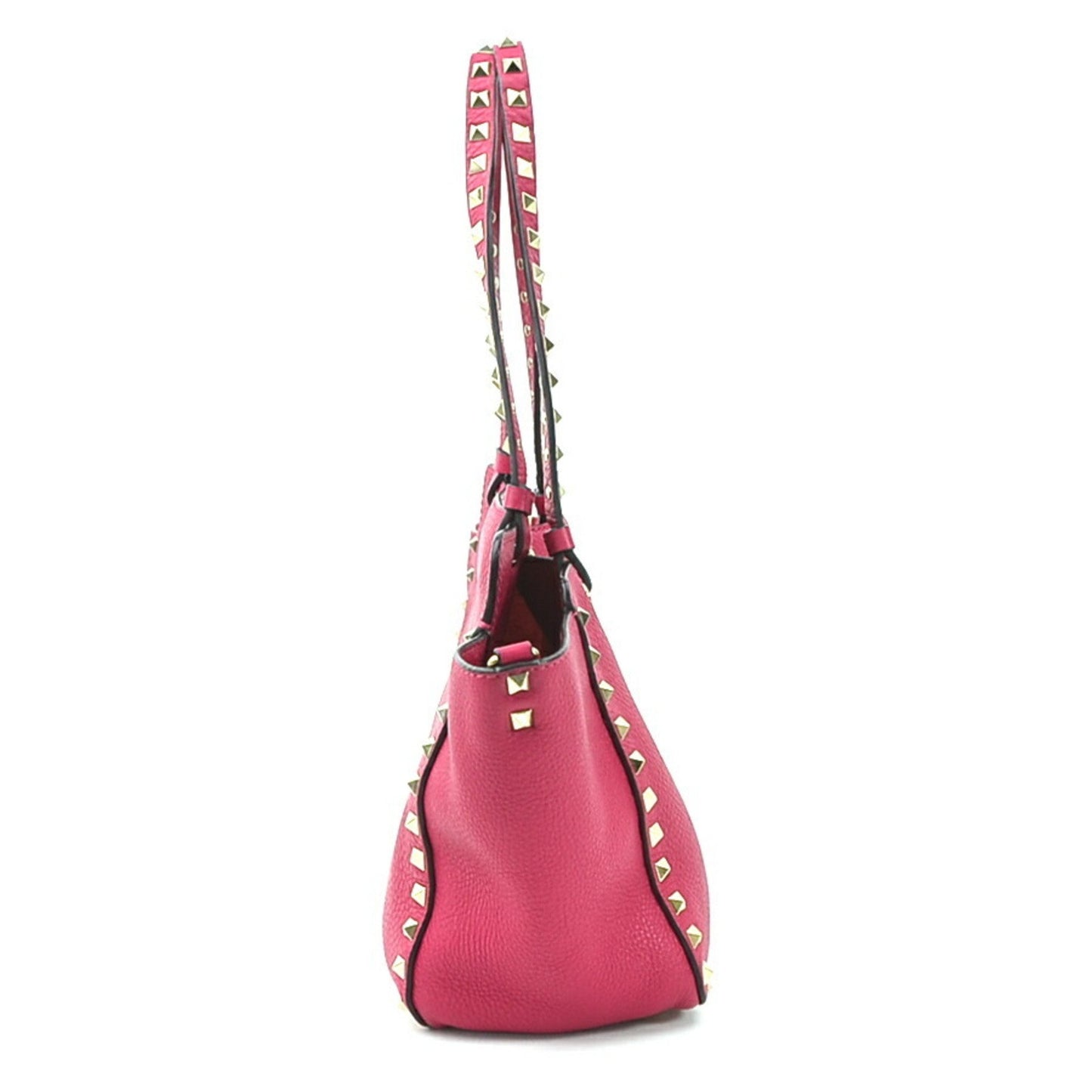 Valentino Garavani Rockstud, Pink, Leather, shoulder