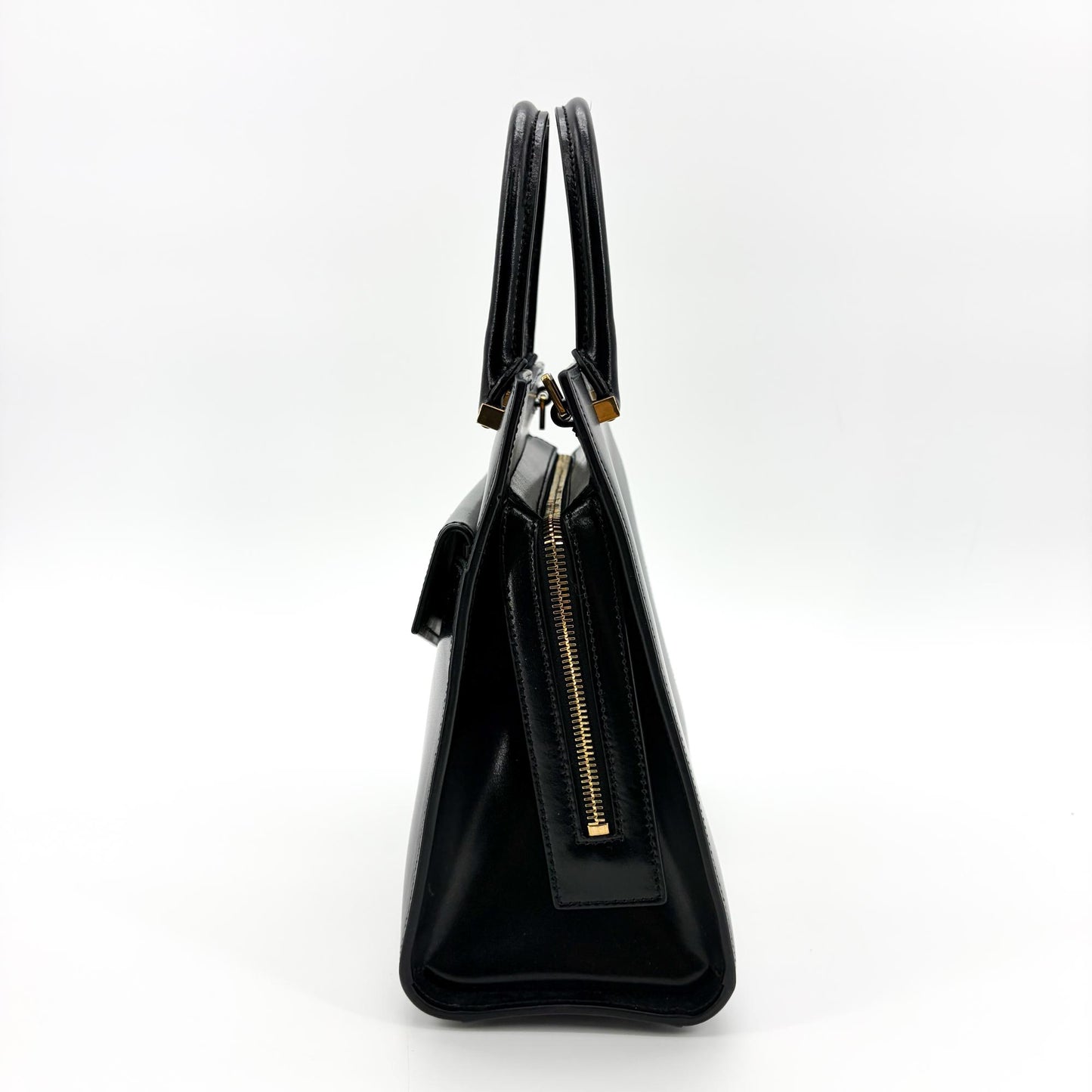 Saint Laurent Uptown Crossbody Bag Leather, Black, Leather, Crossbody Bag