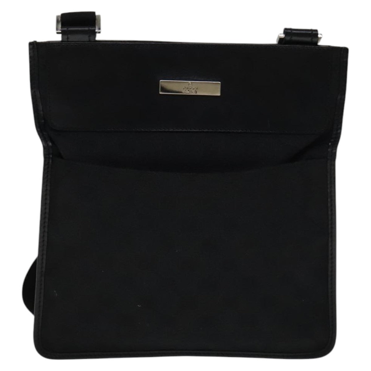 Gucci Shoulder Canvas, Black, Canvas, Shoulder Bag