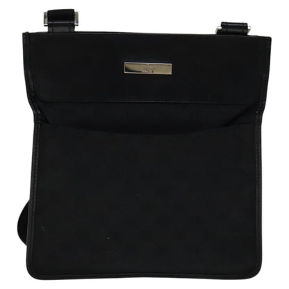 Gucci Shoulder Canvas, Black, Canvas, Shoulder Bag