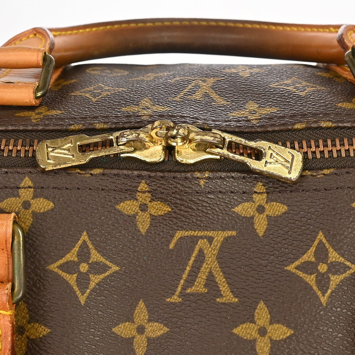 Louis Vuitton Keepall Monogram Canvas, Brown, Canvas, Travel Bag