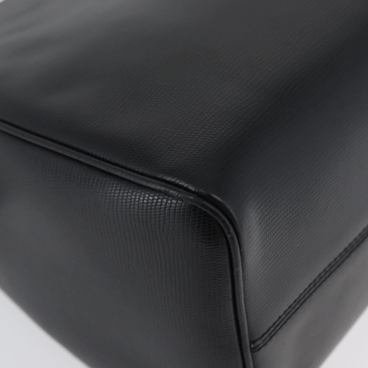 Celine Circle Logo Leather, Black, Leather, Shoulder Bag