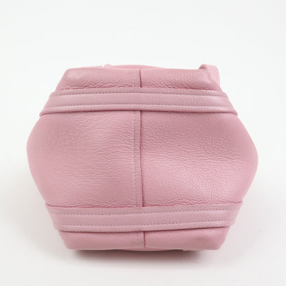 Balenciaga Everyday 2.0 North South Leather, Pink, Leather, Tote Bag
