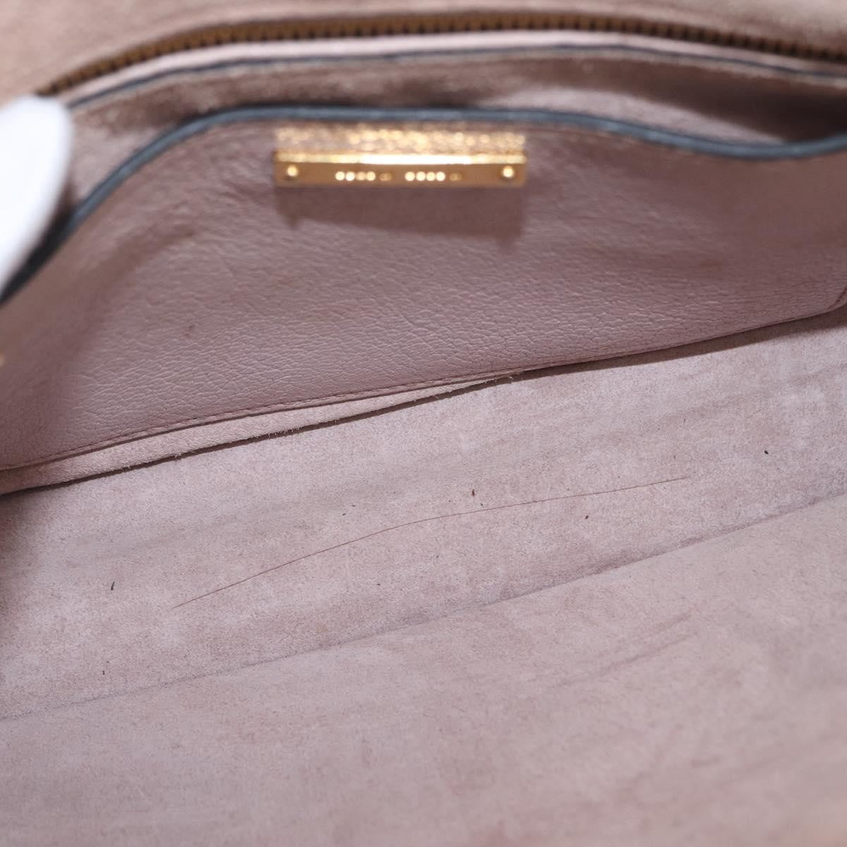 Miu Miu Madras Convertible Compartment Leather, Beige, Leather, Tote Bag