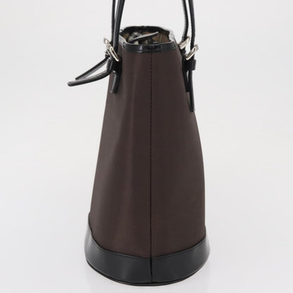 Burberry Blue Label Nylon, Brown, Nylon, Tote Bag