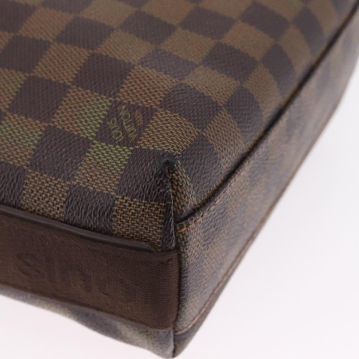 Louis Vuitton Trotteur Beaubourg Damier, Brown, Canvas, Handbag