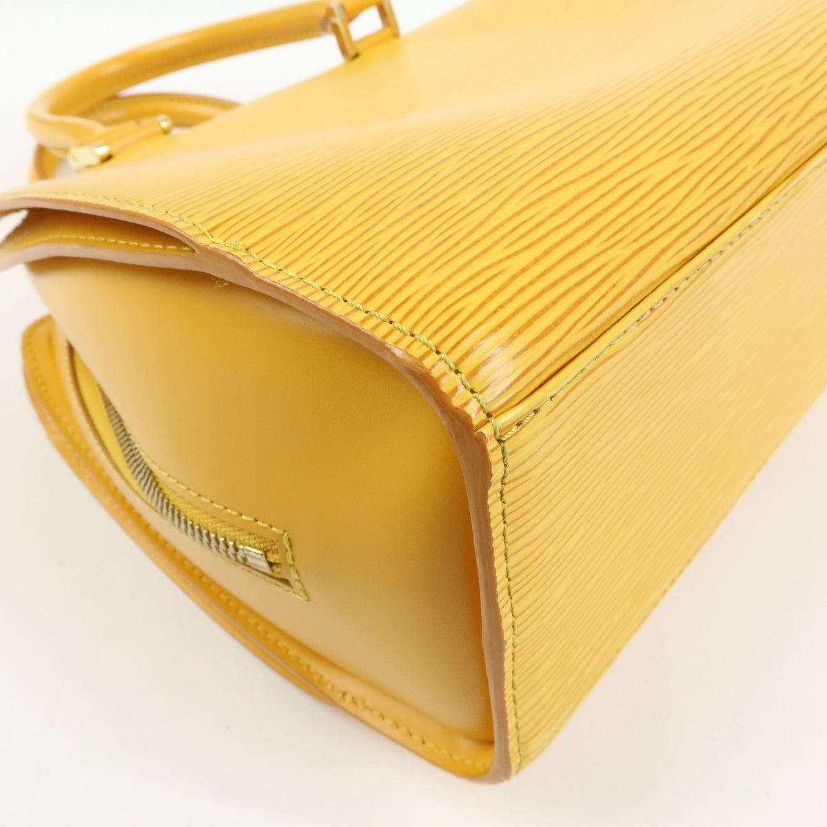Louis Vuitton Pont Neuf Epi Leather, Yellow, Leather, Handbag