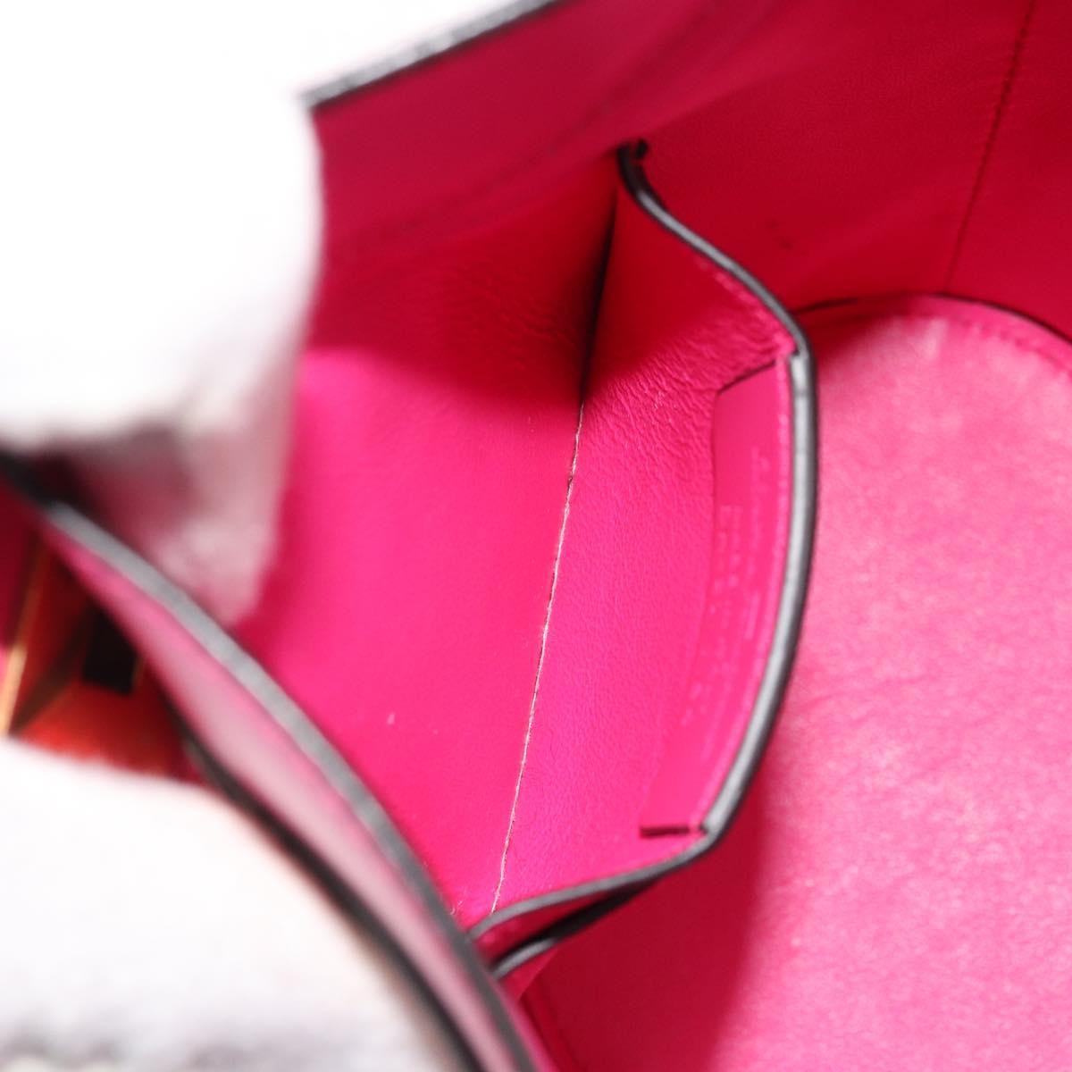 Salvatore Ferragamo Trifolio Leather, Pink, Leather, Shoulder Bag