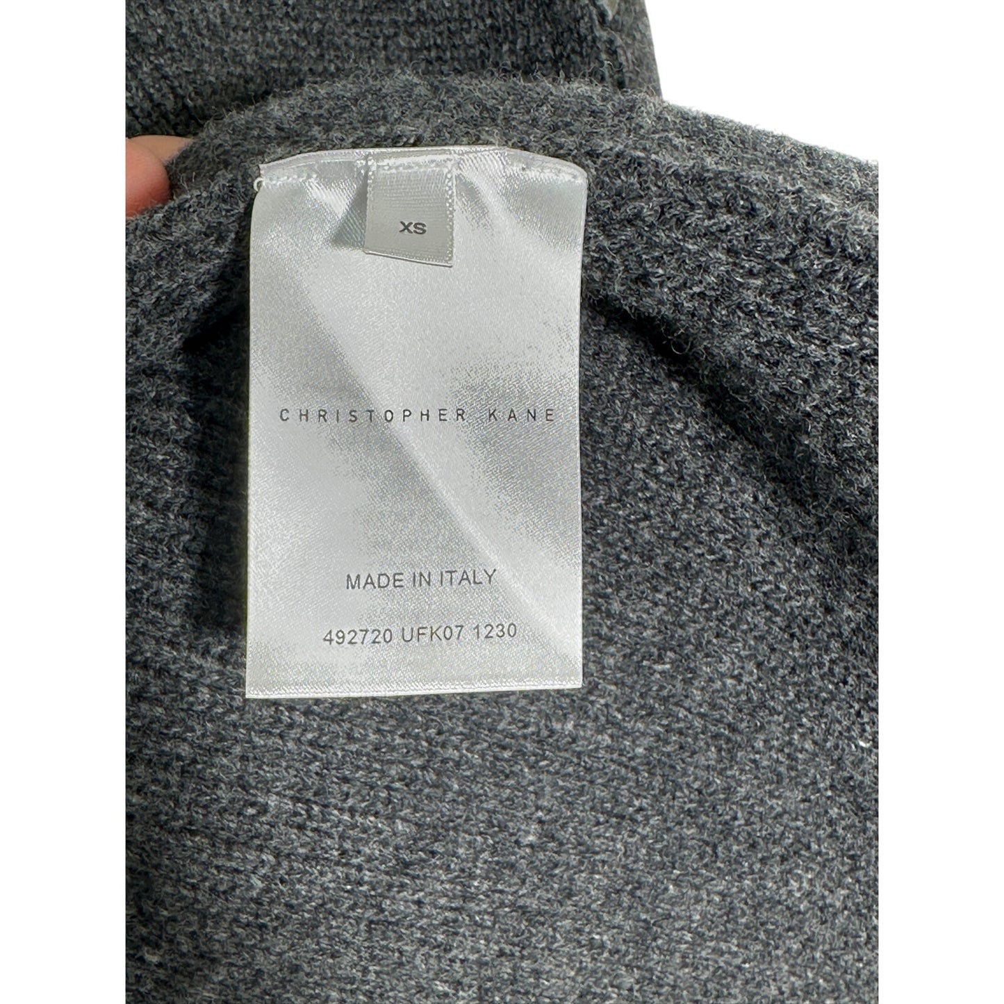 CHRISTOPHER KANE Sequin Wool Cardigan