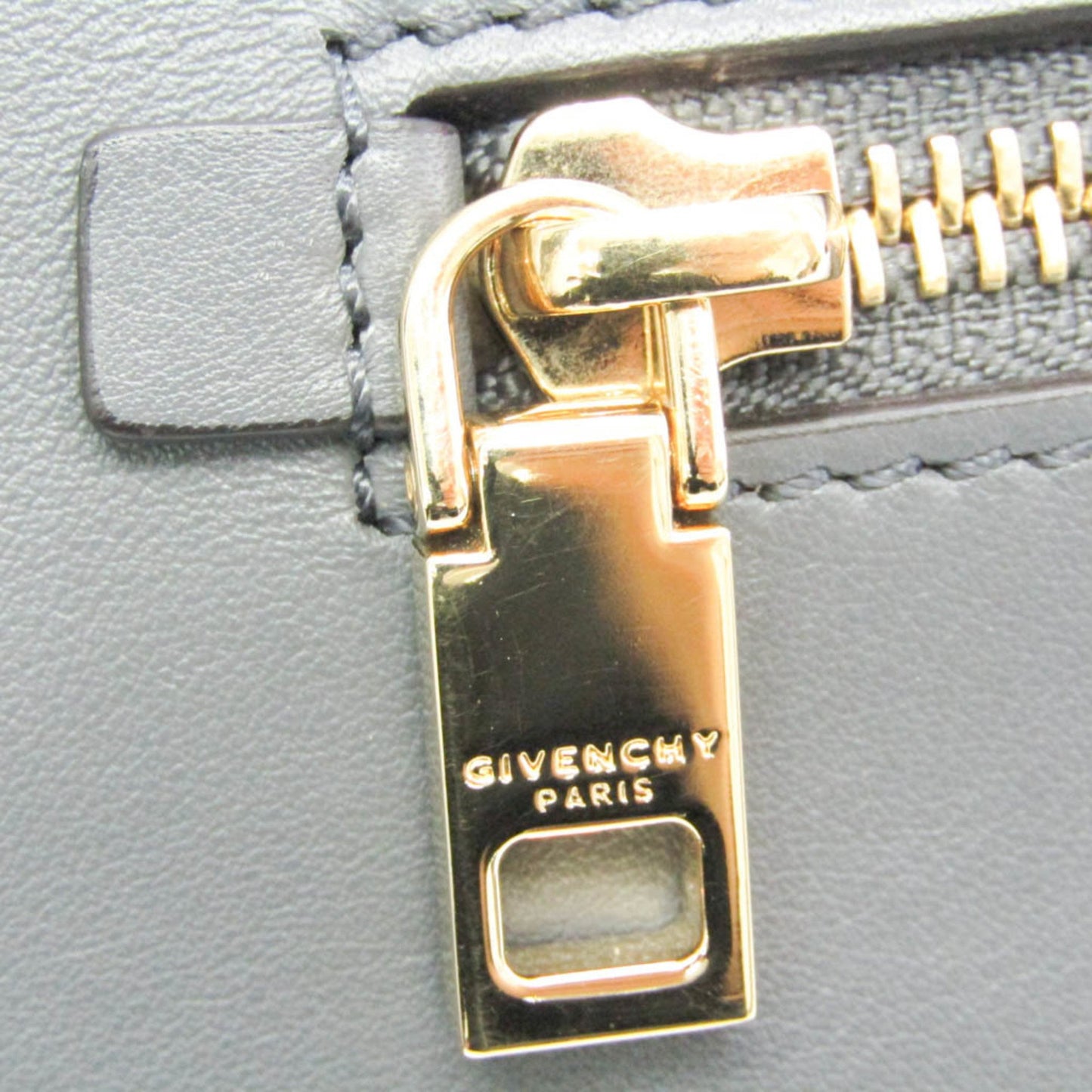 Givenchy, Grey, Leather, shoulder