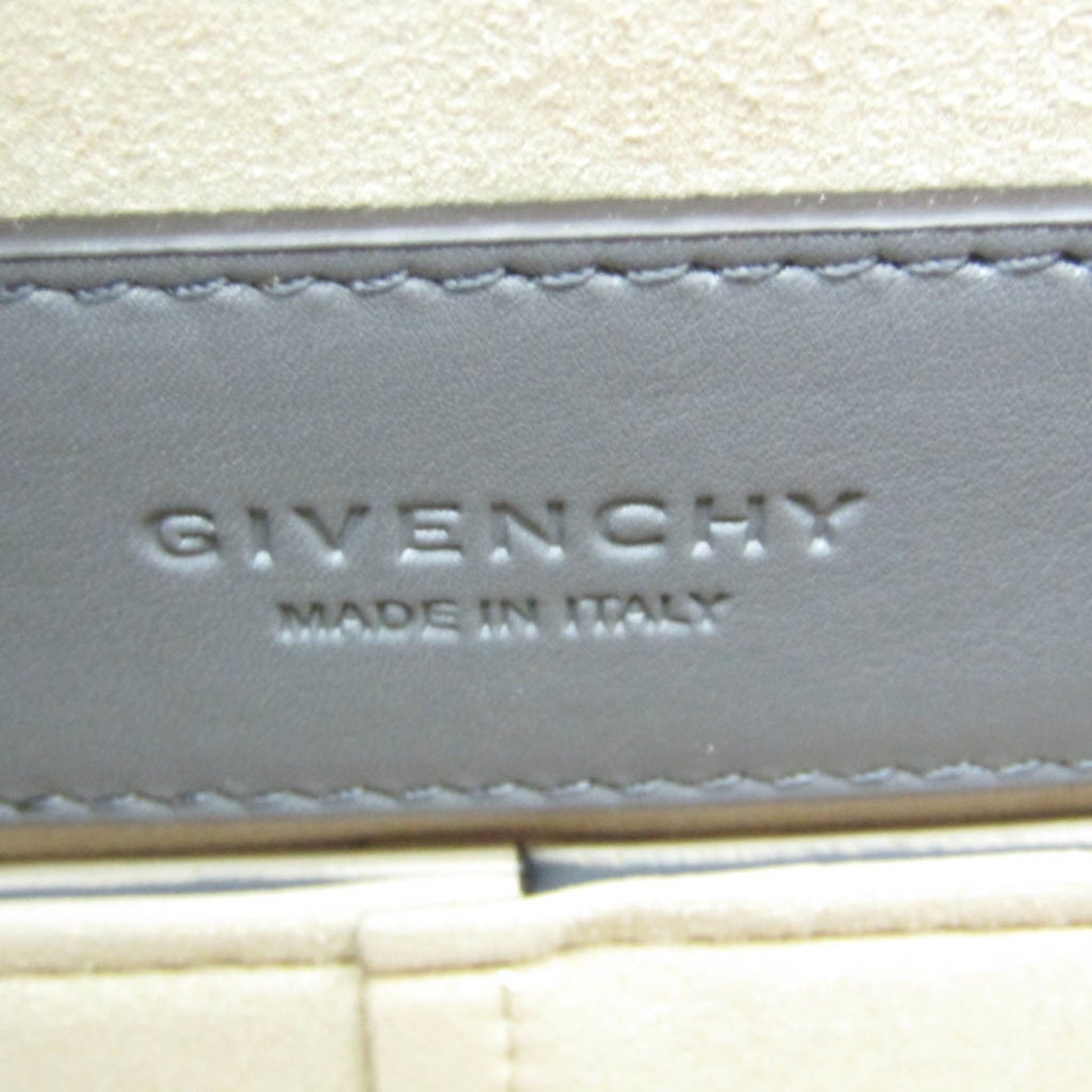 Givenchy, Grey, Leather, shoulder