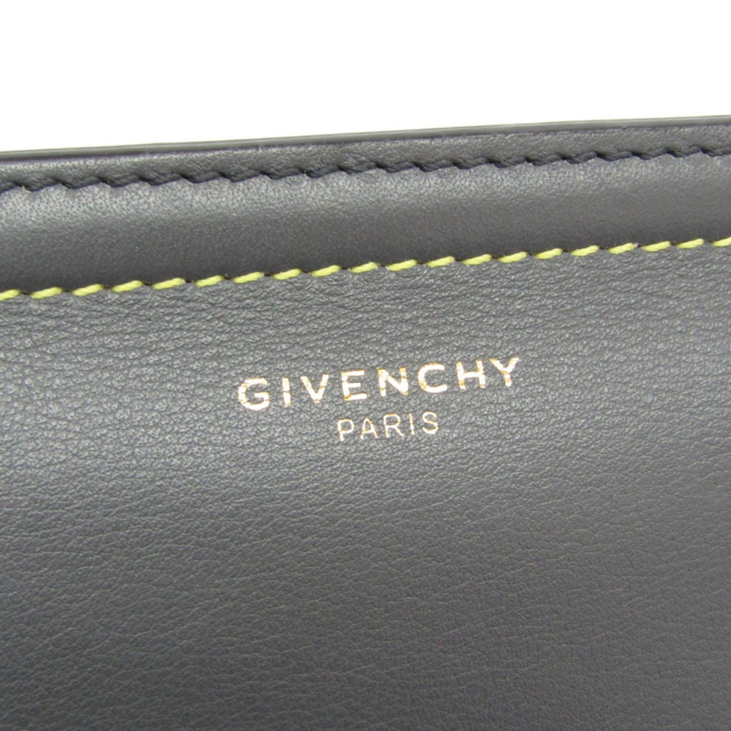 Givenchy, Grey, Leather, shoulder