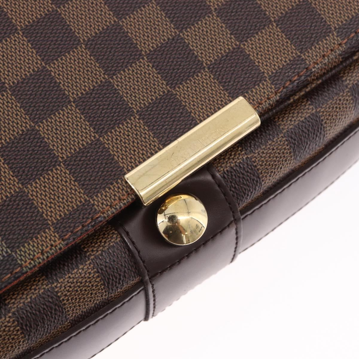 Louis Vuitton Bastille Damier Ebene, Brown, Canvas, Shoulder Bag