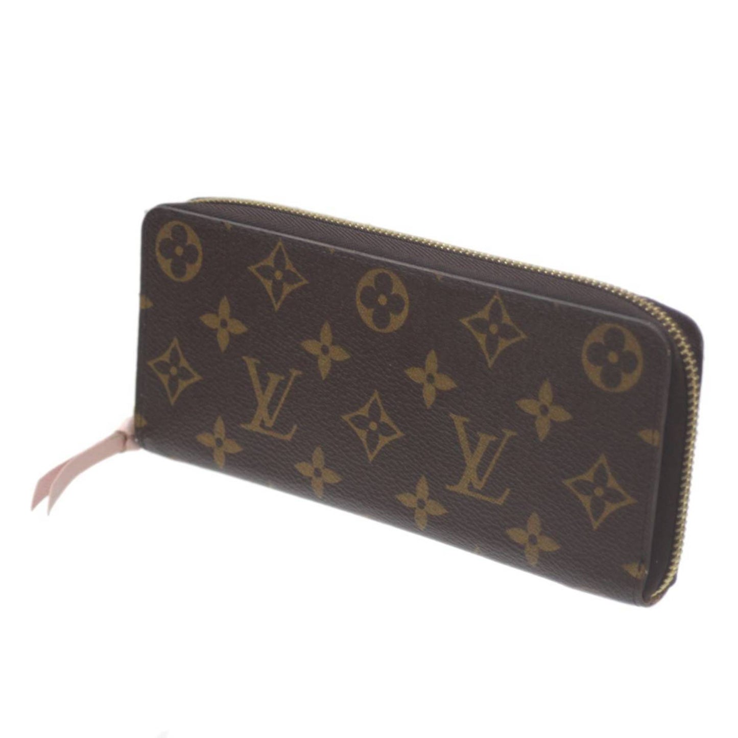 Louis Vuitton Portefeuille zippy, Brown, Canvas, wallet