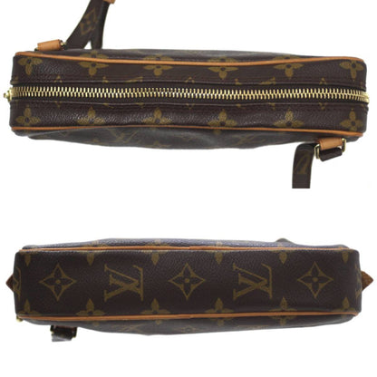 Louis Vuitton Marly, Brown, Canvas, shoulder