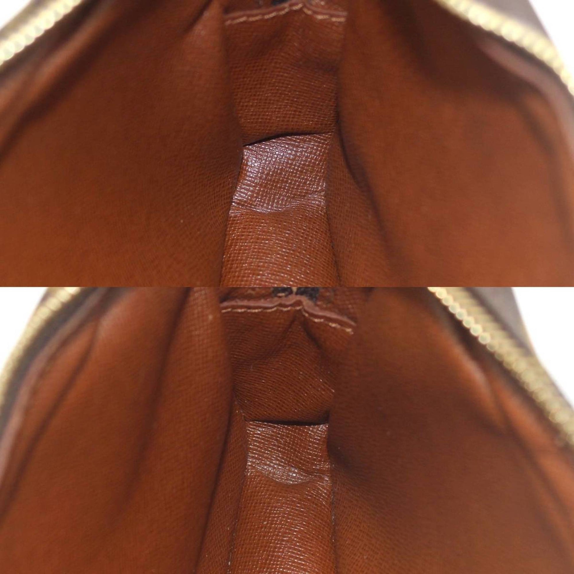 Louis Vuitton Marly, Brown, Canvas, shoulder