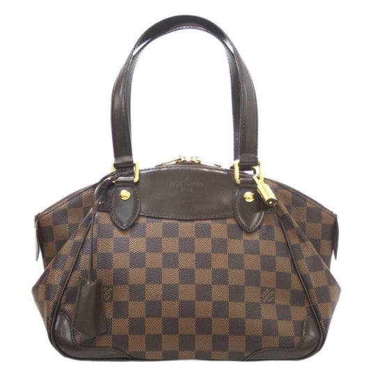 Louis Vuitton Verona, Brown, Canvas, handbag