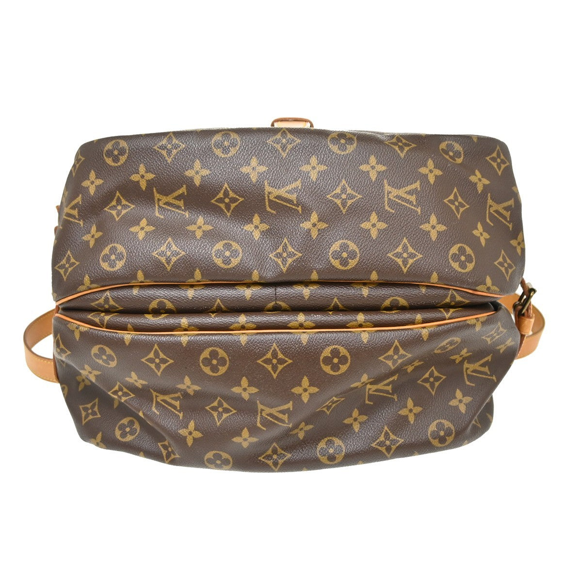 Louis Vuitton Saumur Monogram Canvas, Brown, Canvas, Shoulder Bag