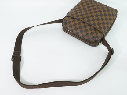 Louis Vuitton Trotteur Beaubourg Damier, Brown, Canvas, Handbag