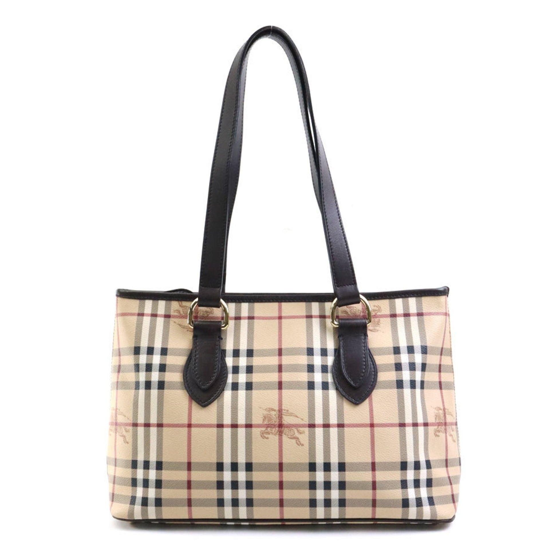 Burberry, Beige, Canvas, handbag