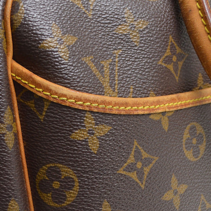 Louis Vuitton Trouville Monogram Canvas, Brown, Canvas, Handbag