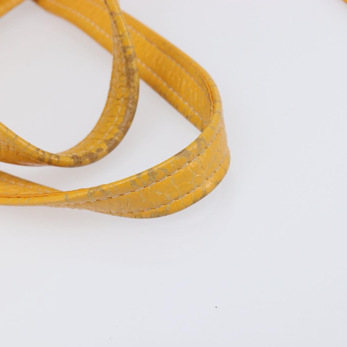 Balenciaga Bazar Leather, Yellow, Leather, Tote Bag
