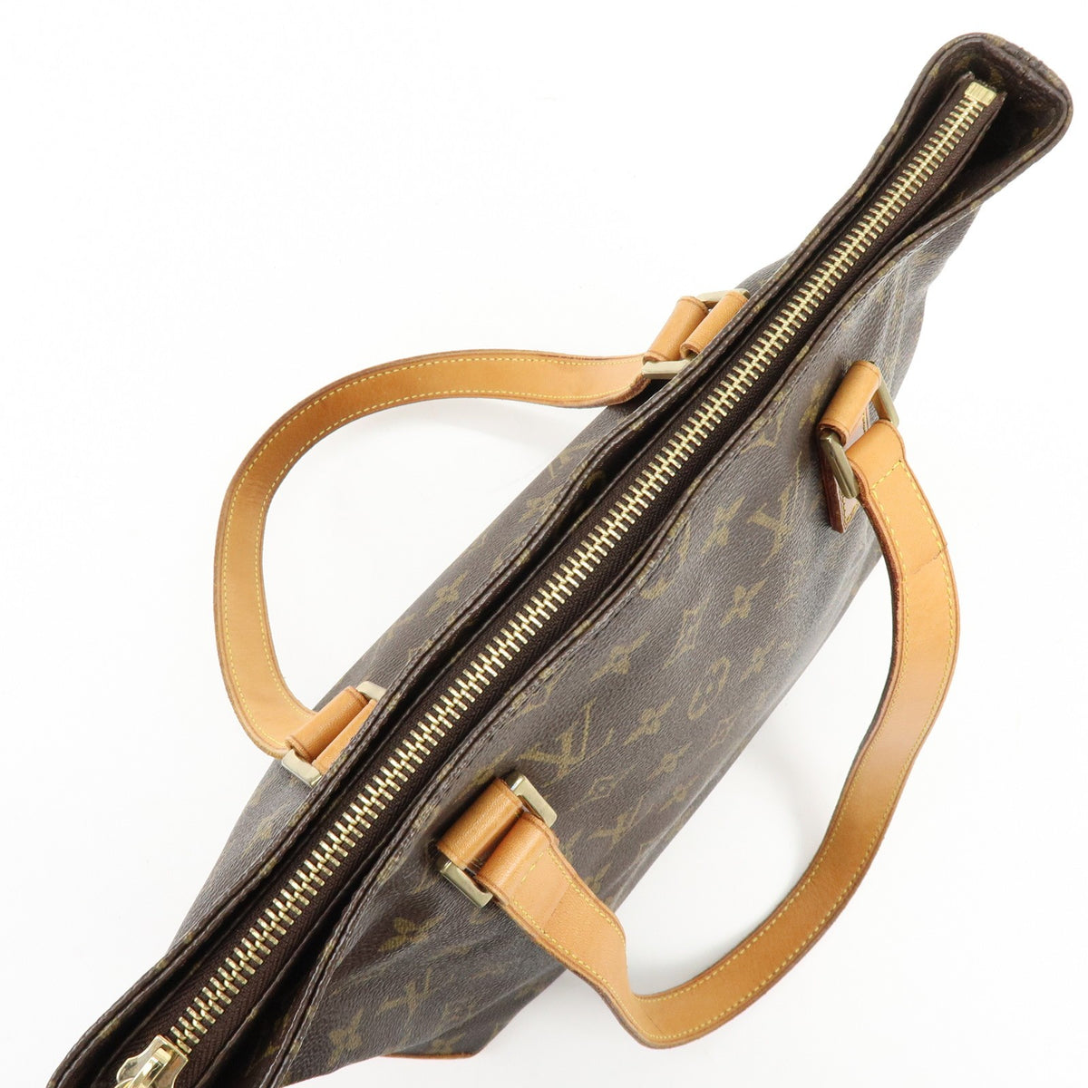 Louis Vuitton Cabas Piano Monogram Canvas, Brown, Canvas, Tote Bag