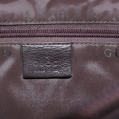 Gucci Vintage Leather, Brown, Leather, Shoulder Bag