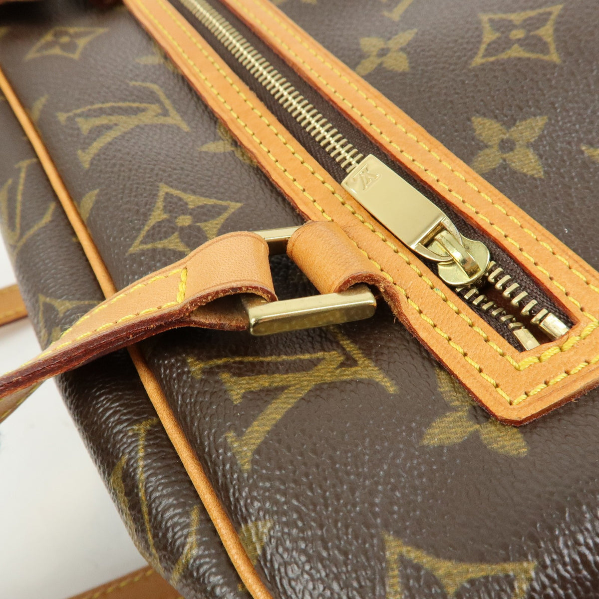 Louis Vuitton Cite Monogram Canvas, Brown, Canvas, Handbag