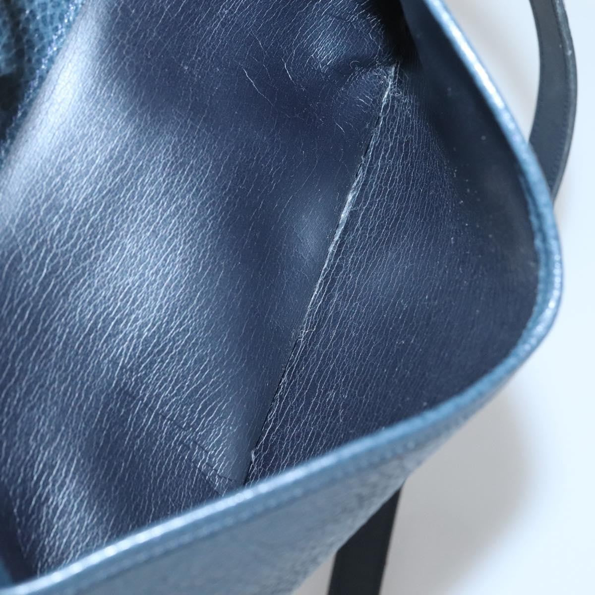 Christian Dior Vintage Leather, Navy, Leather, Shoulder Bag
