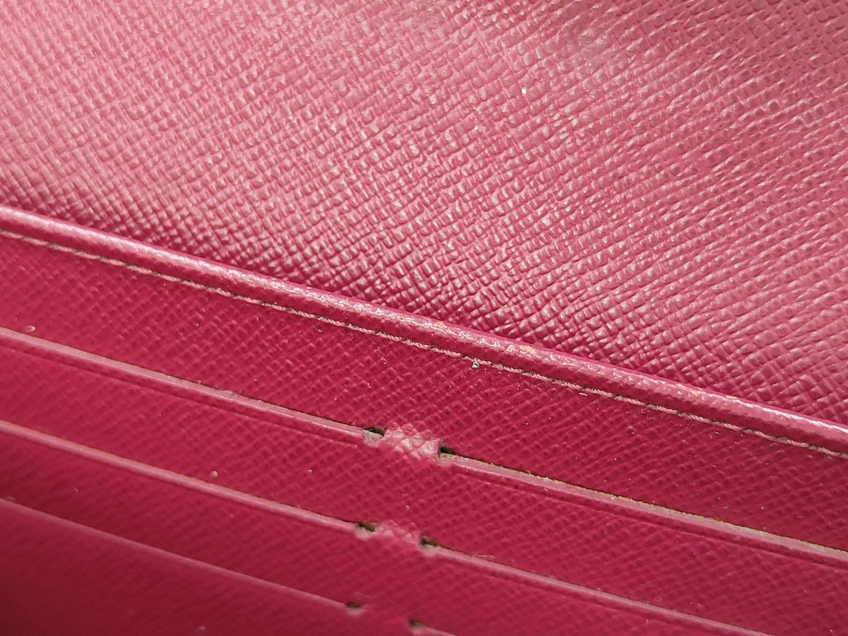 Louis Vuitton Sarah Epi Leather, Pink, Leather, Wallet