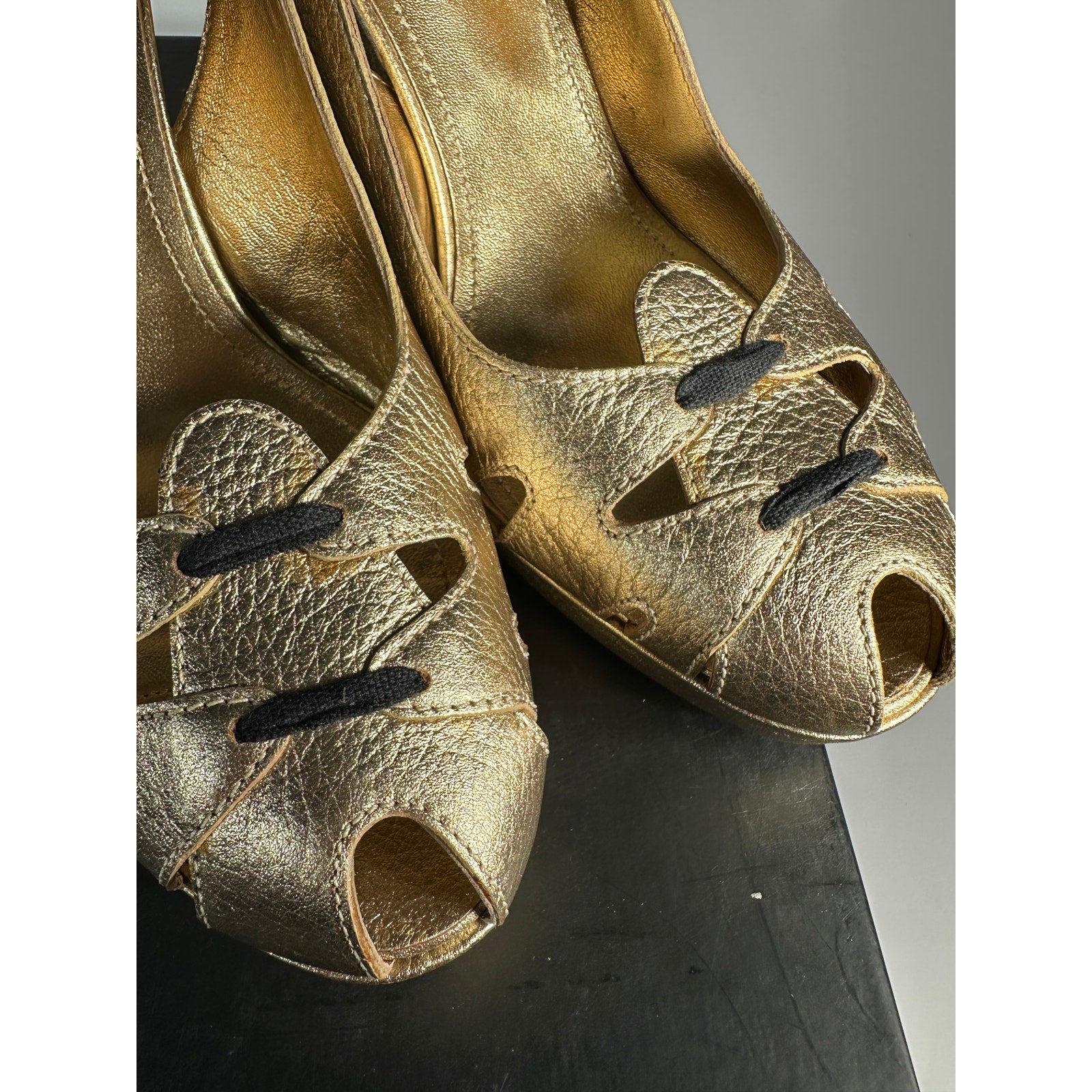 Sonia Rykiel Peep Toe Heels

