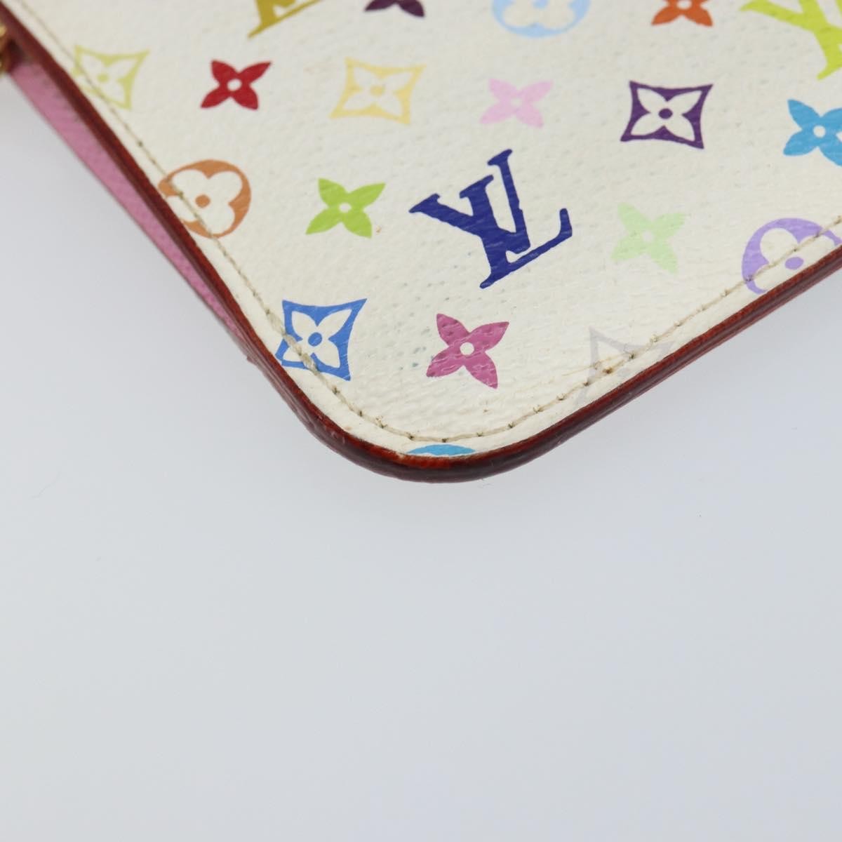 Louis Vuitton Pochette clés NM Monogram Multicolor Canvas, Multicolour, Canvas, Wallet
