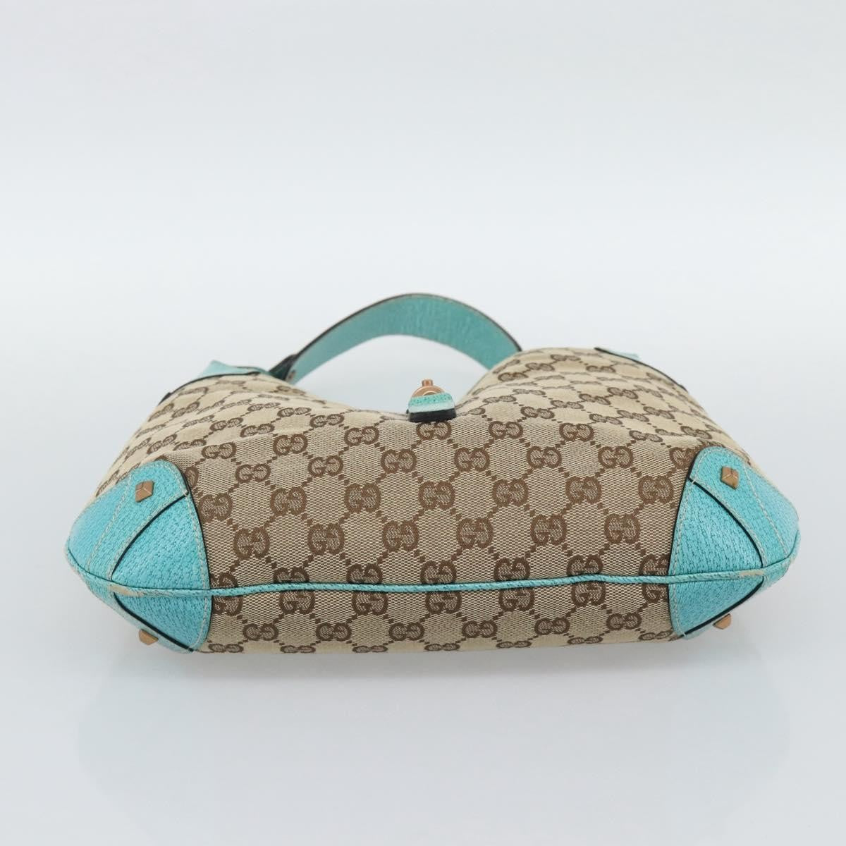 Gucci Jackie Canvas, Brown, Canvas, Handbag
