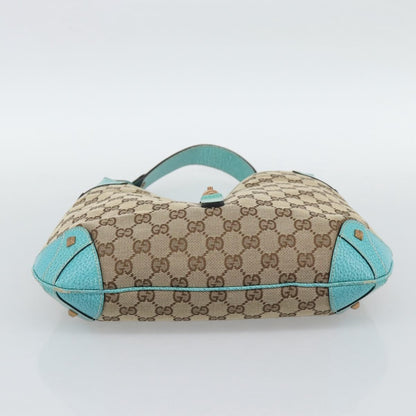 Gucci Jackie Canvas, Brown, Canvas, Handbag