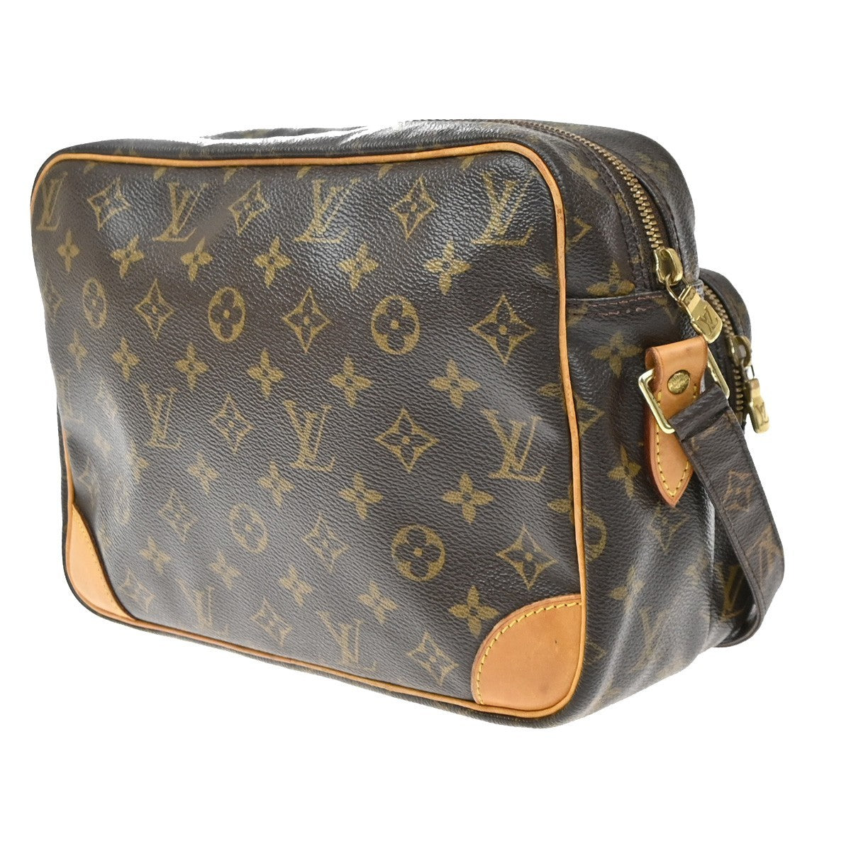 Louis Vuitton Nil Shoulder Bag Monogram Canvas, Brown, Canvas, Shoulder Bag