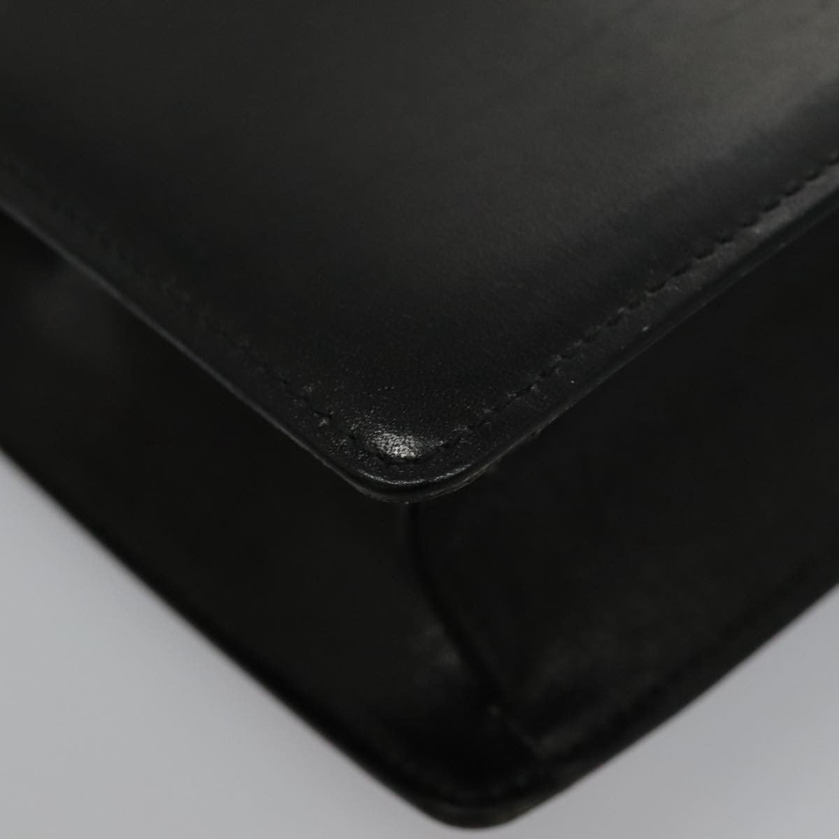 Gucci Shoulder Leather, Black, Leather, Shoulder Bag