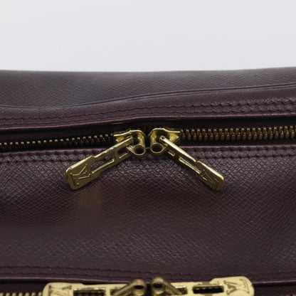 Louis Vuitton Reporter Taiga Leather, Burgundy, Leather, Shoulder Bag