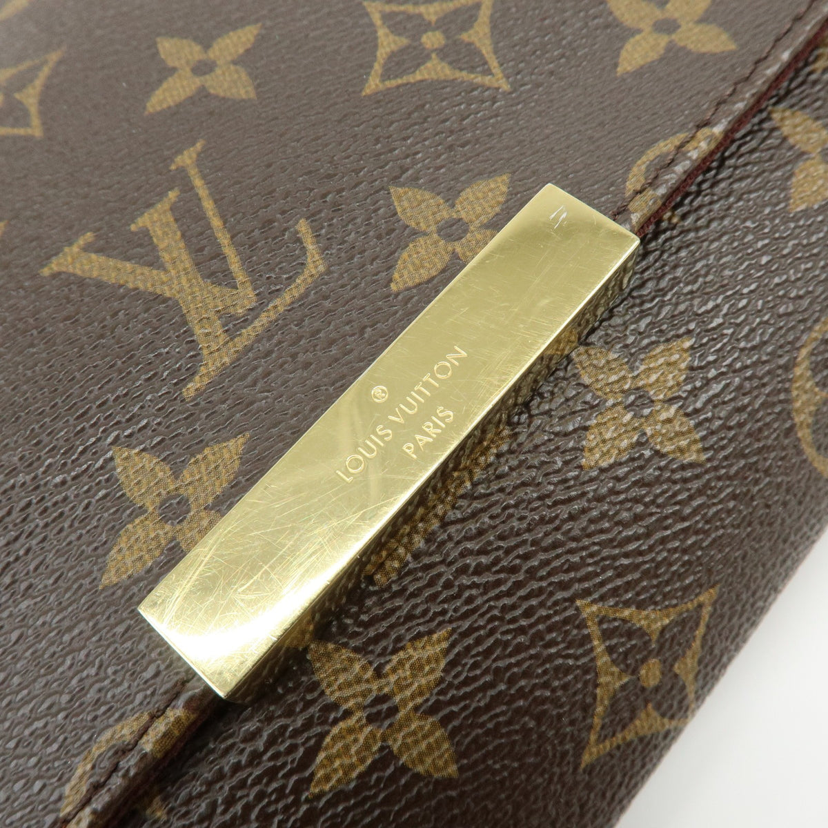 Louis Vuitton Favorite Monogram Canvas, Brown, Canvas, Handbag