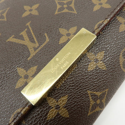 Louis Vuitton Favorite Monogram Canvas, Brown, Canvas, Handbag
