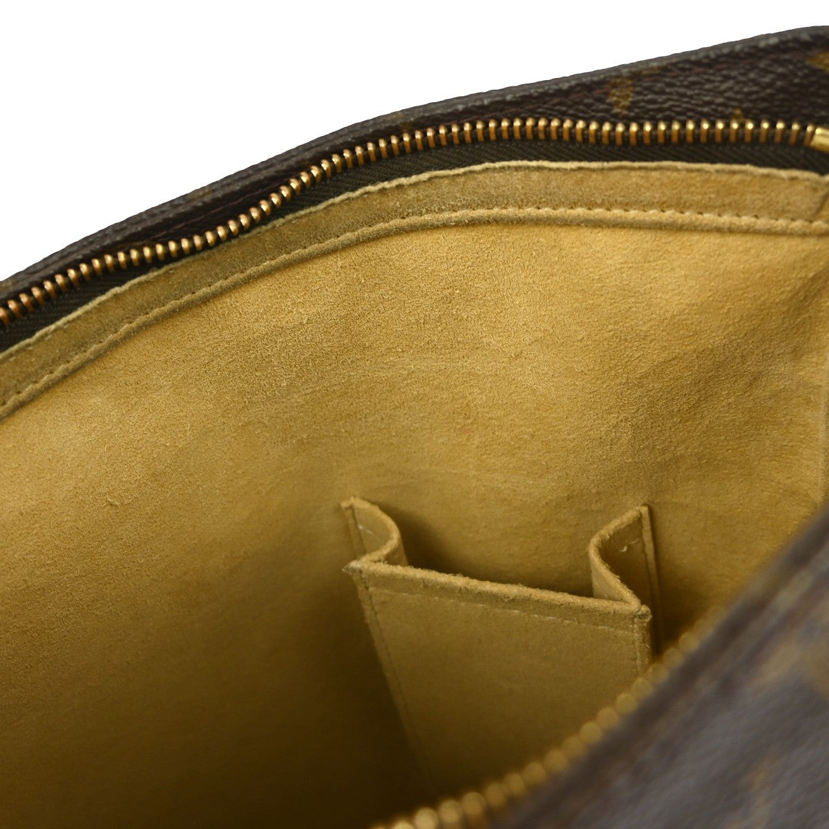 Louis Vuitton Looping Monogram Canvas, Brown, Canvas, Handbag