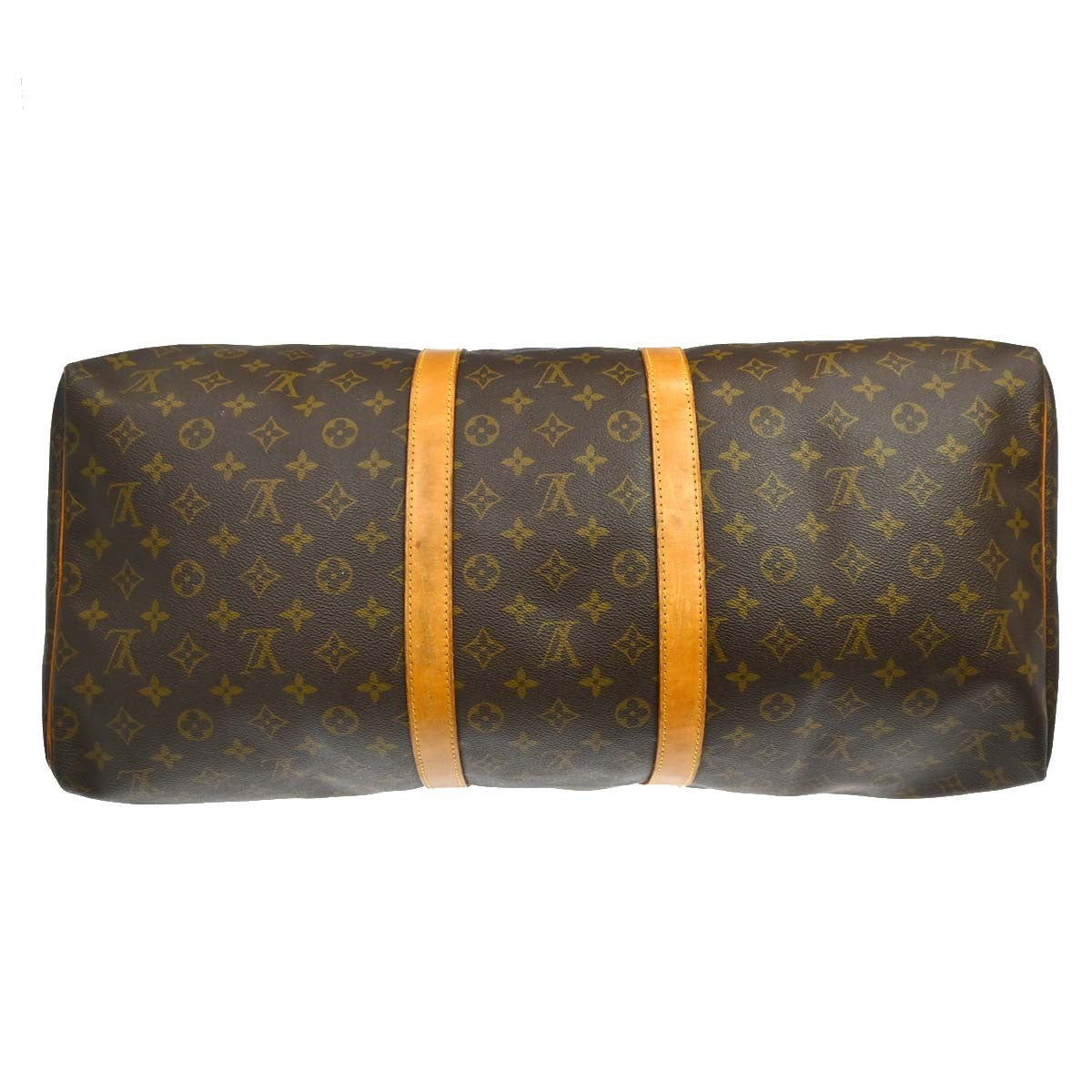 Louis Vuitton Keepall Monogram Canvas, Brown, Canvas, Travel Bag