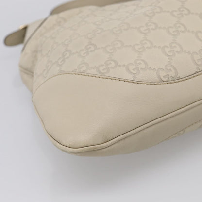 Gucci Jackie Leather, Beige, Canvas, Tote Bag