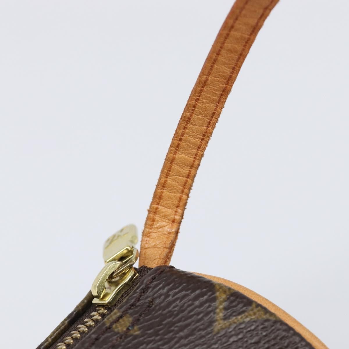 Louis Vuitton Papillon Pochette Monogram Canvas, Brown, Canvas, Clutch