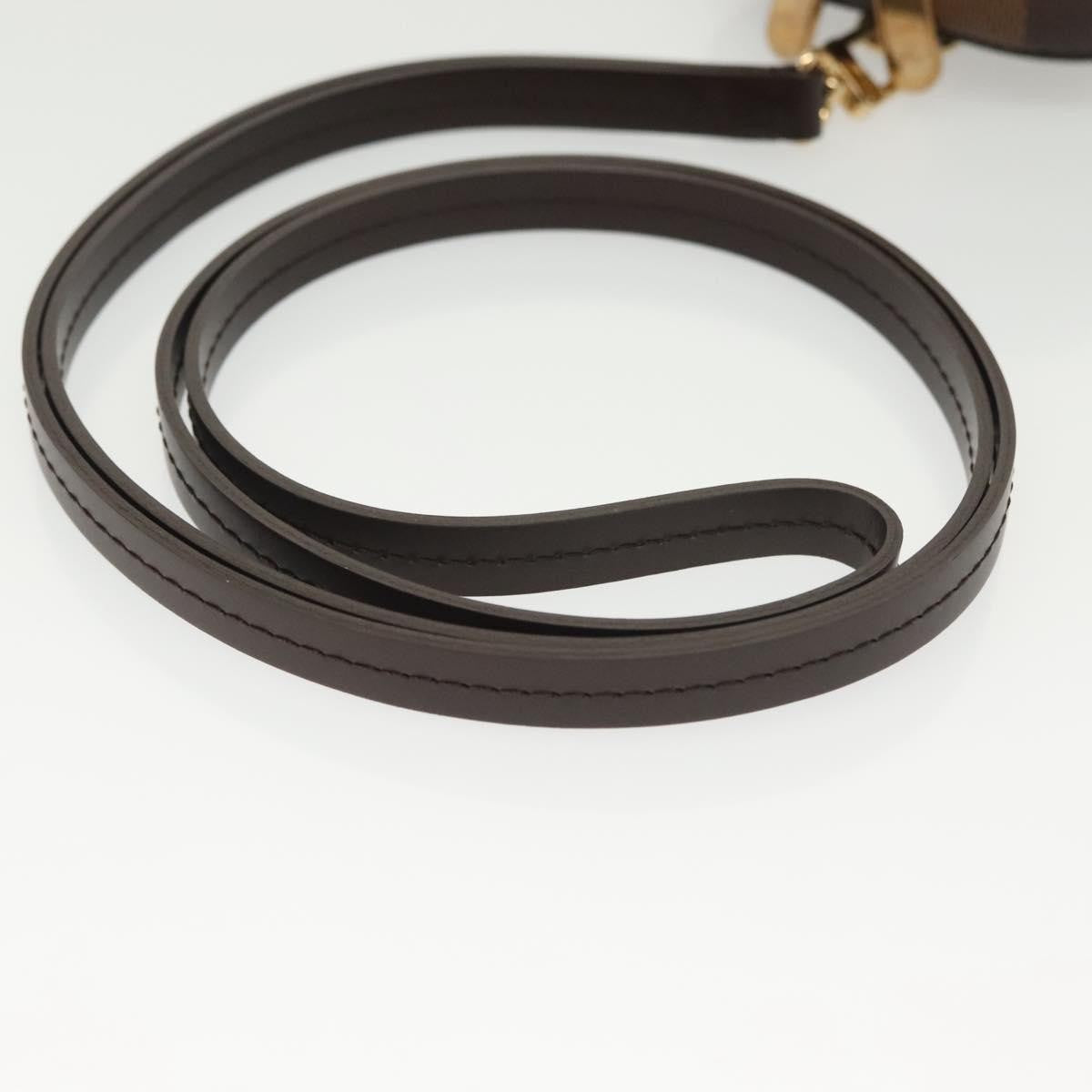 Louis Vuitton Etui Okapi Camera Case Damier, Brown, Canvas, Clutch